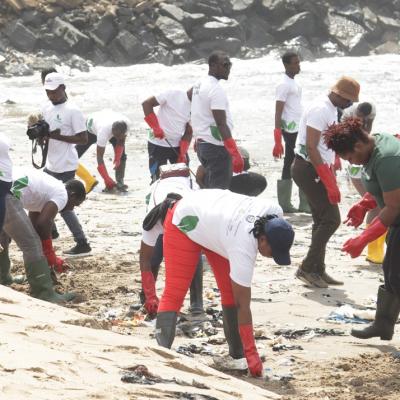 CENPOWER LAUNCHES KIPP CLEAN PROJECT TO COMBAT MARINE POLLUTION AT SEGA BEACH